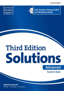 Solutions Bulgaria edition, B1 Part 2 Advanced - Teachers pack, (B1 part 2 ИНТЕНЗИВНО изучаване 10. клас)